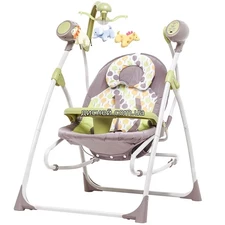 Колыбель-качели CRL-0005 Green Tree, Carrello Nanny 3 в 1